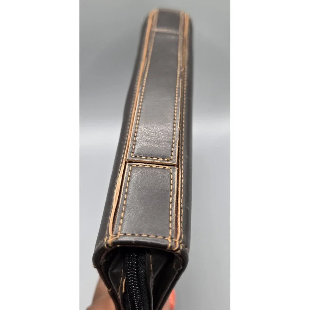 Delta Air Lines SkyTeam Leeds Travel Document Organizer Portfolio Zipper Case